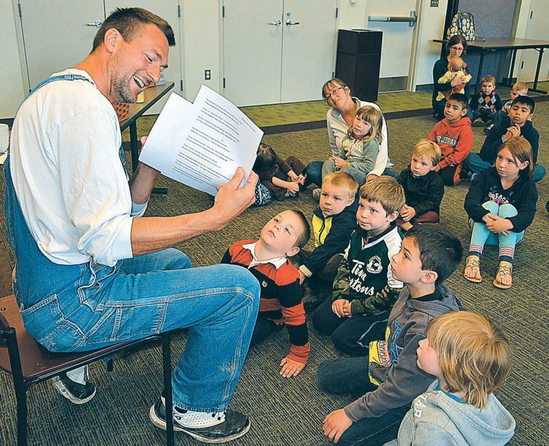 Farmer Nate Visits the Library