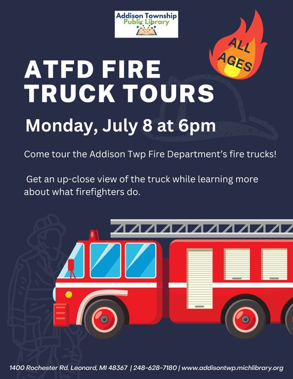 ATFD Fire Truck Tours Flyer