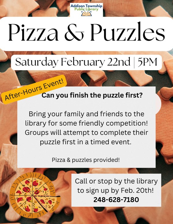 Pizza and Puzzles 2025