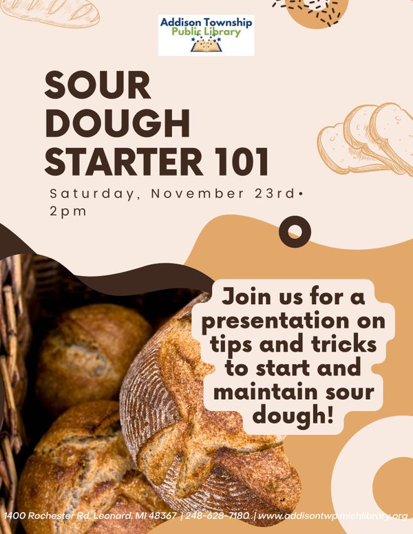 Sour Dough Starter 101 Flyer