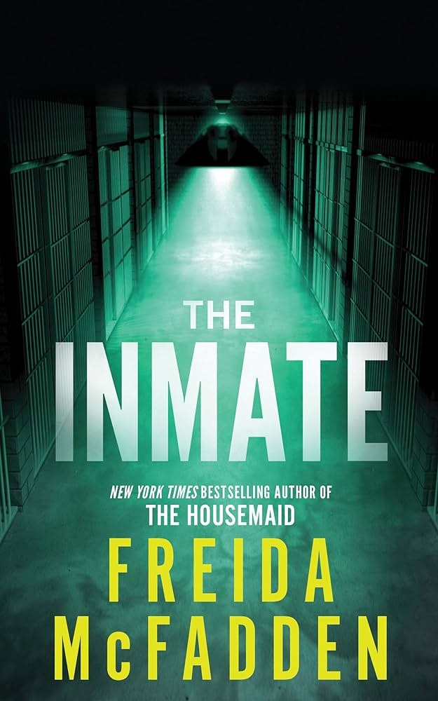 The Inmate by Freida McFadden book cover